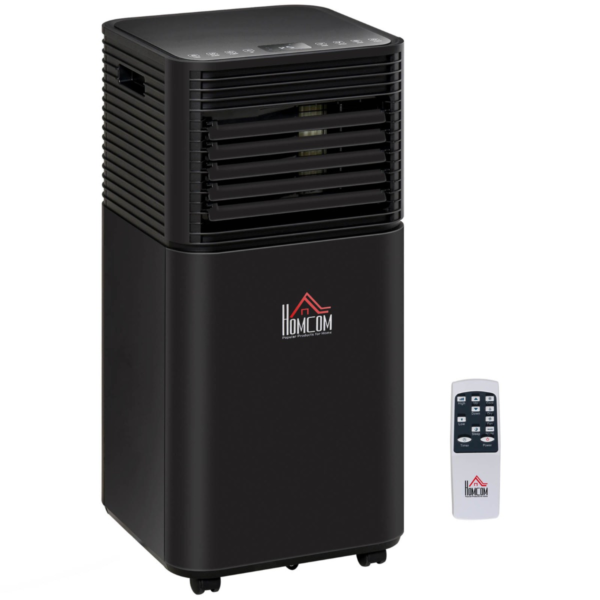 Homcom 4-In-1 Portable Air Conditioner Unit – 8000 BTU