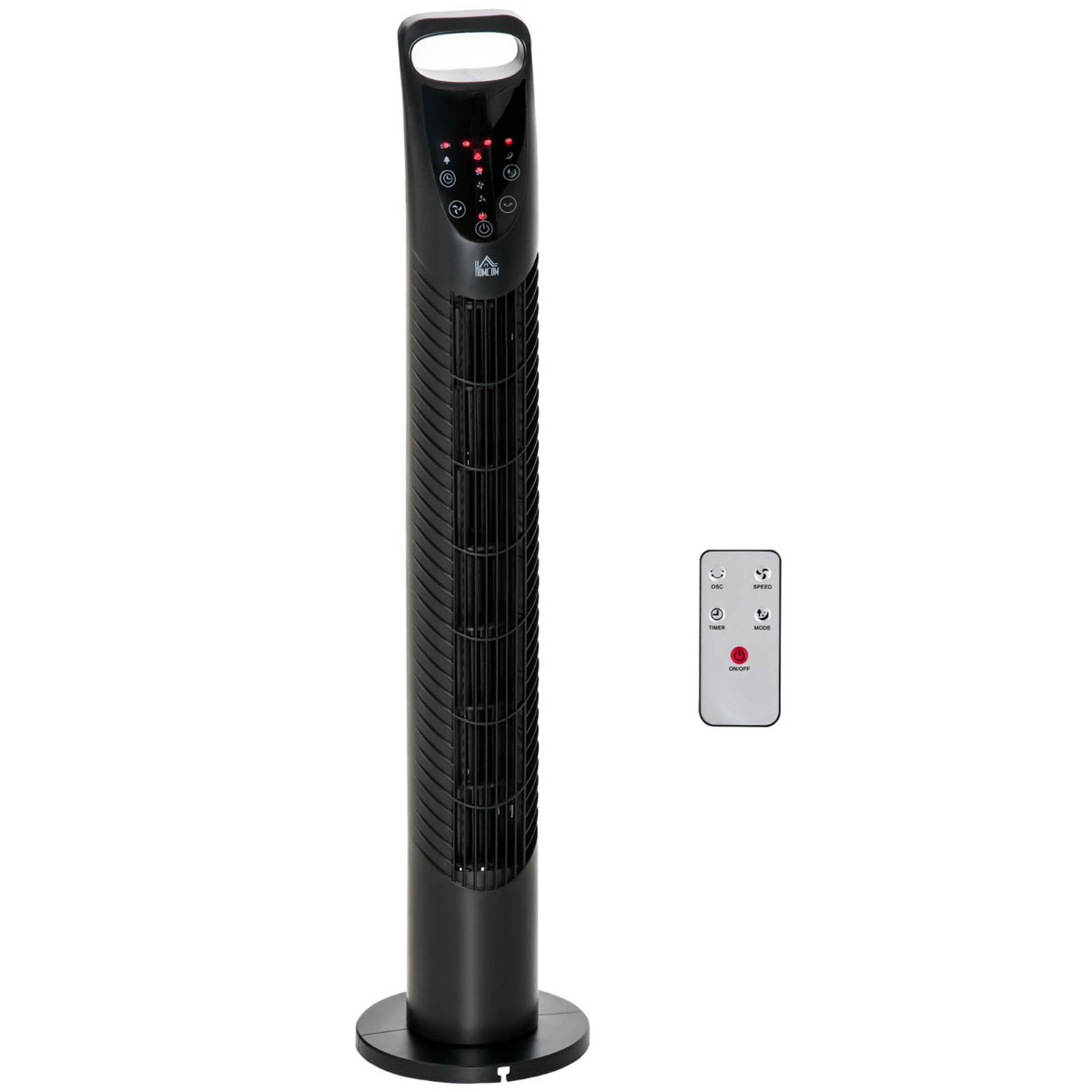 Homcom 31 Oscillating Tower Fan – Black”
