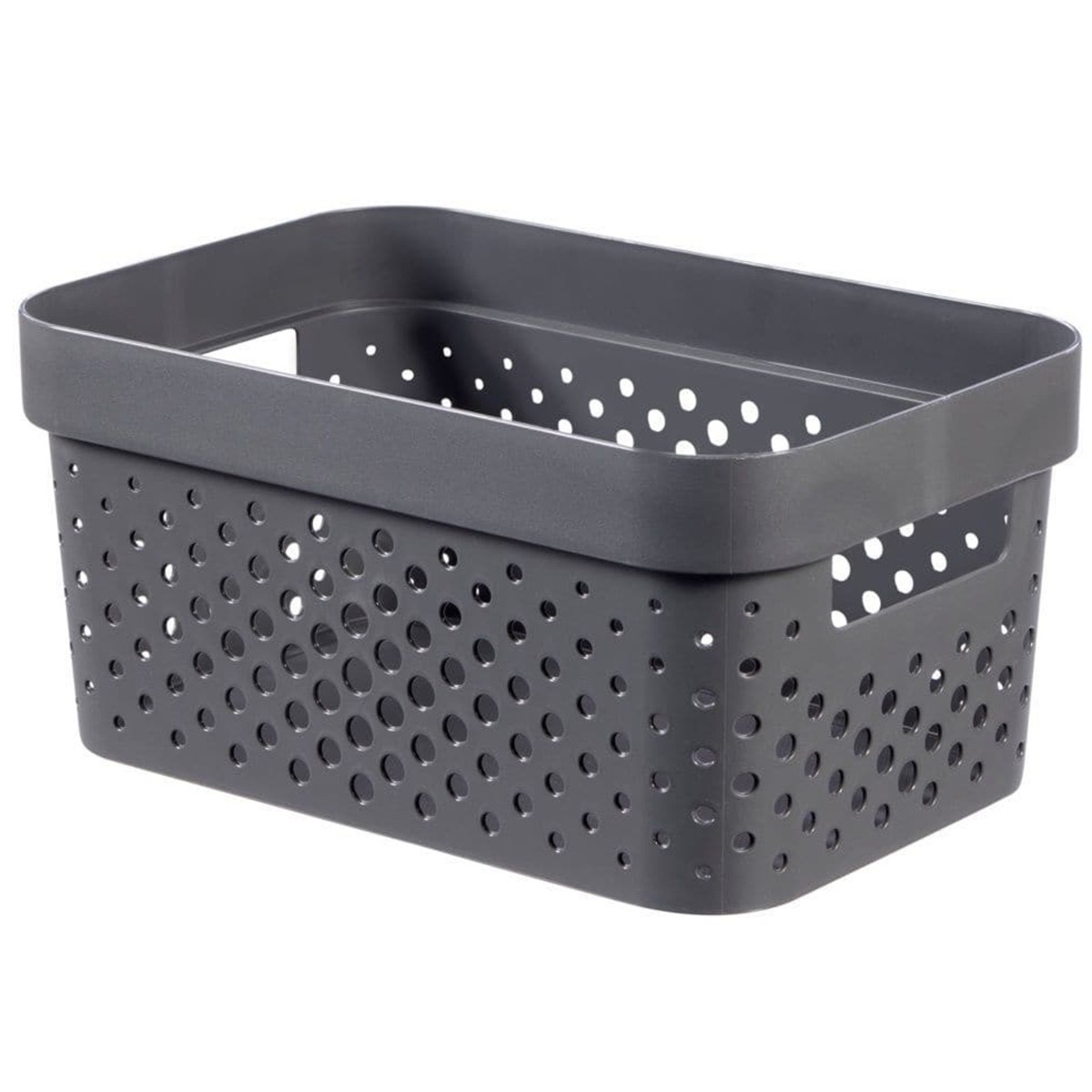 Curver Infinity Dots Box 4.5 Litre – Dark Grey