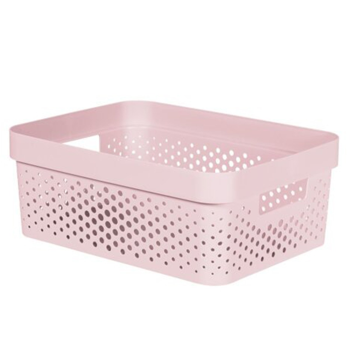 Curver Infinity Dots Box 11 Litre – Chalk Pink