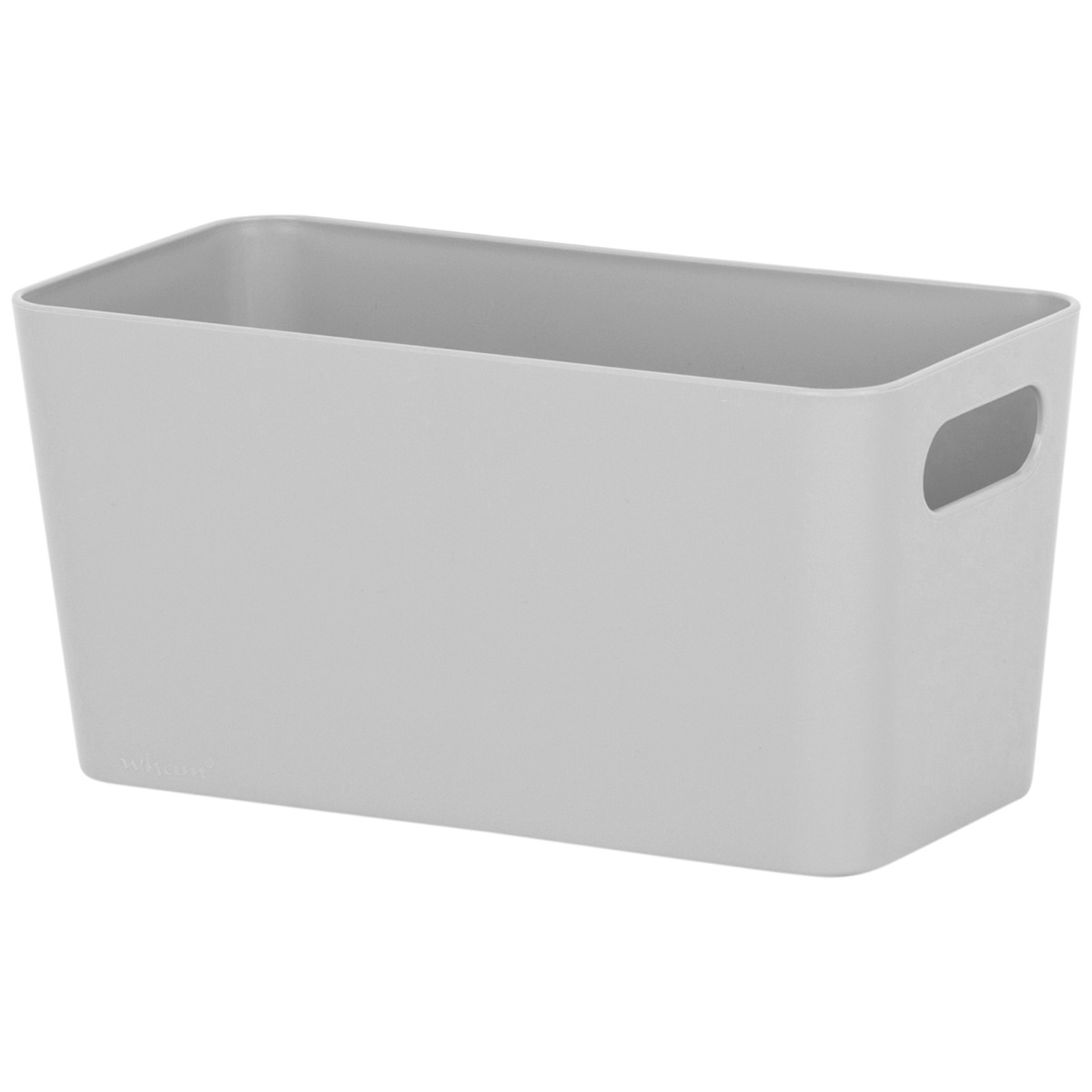 Wham Studio Rectangular Basket 6.01 – Cool Grey