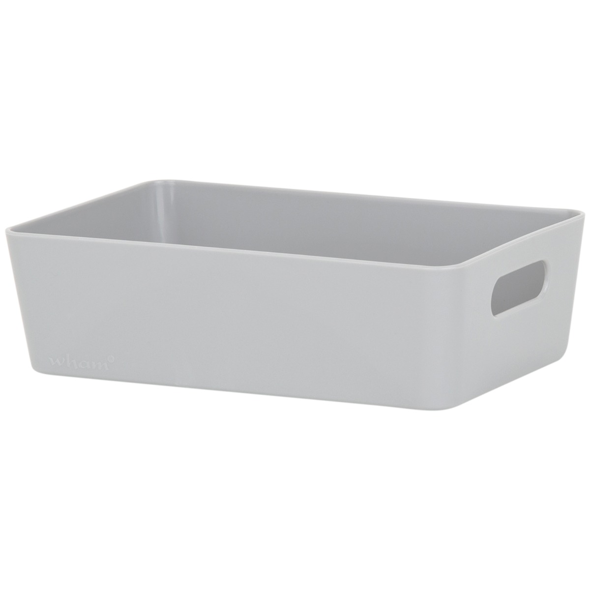 Wham Studio Rectangular Basket 11.01 – Cool Grey