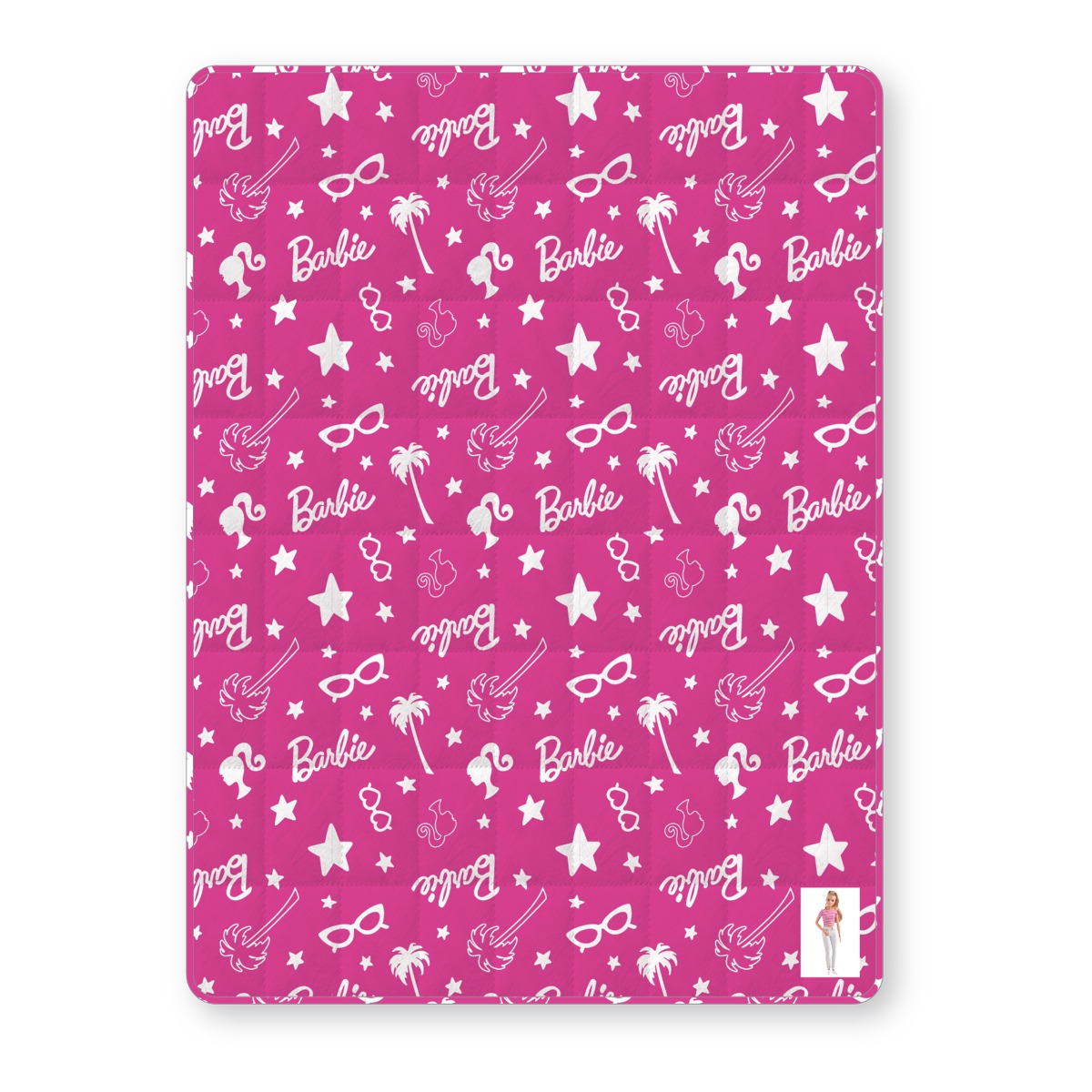 Barbie Stars Weighted Blanket, Pink – 3kg