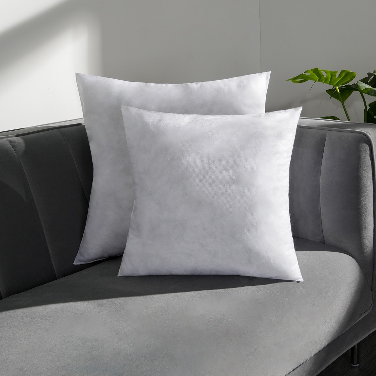 OHS 45 x 45cm Inner Cushion Pad, White – 2 Pack