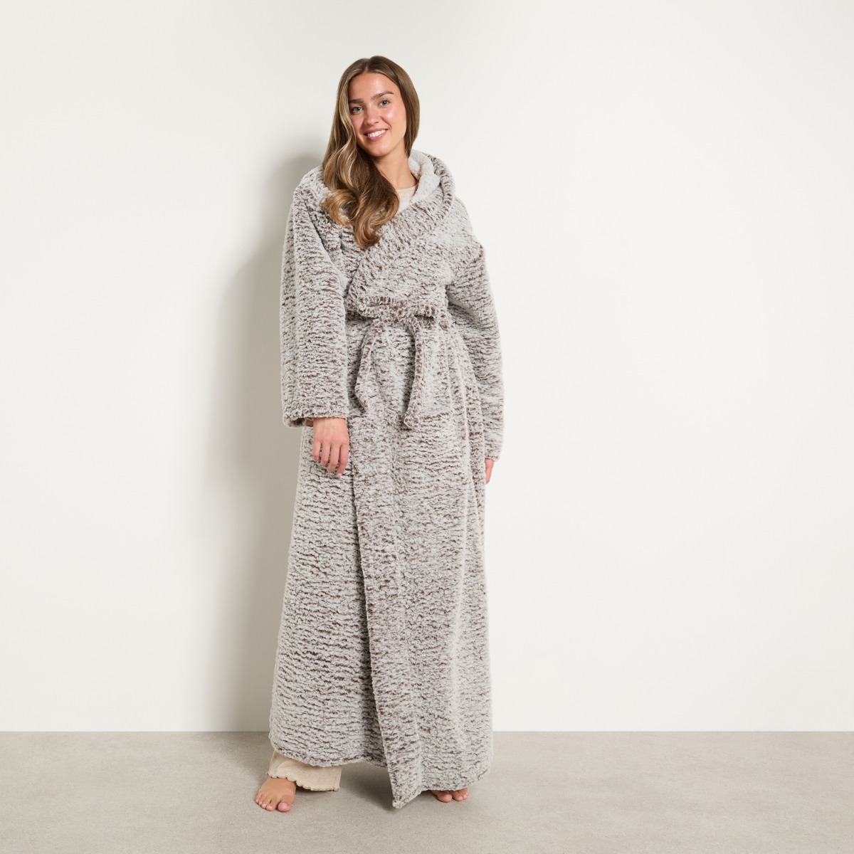 Grey Animal Print Dressing Gown Boux Avenue Grey Mix Leopard Print Long Robe Dressing Gown Uk