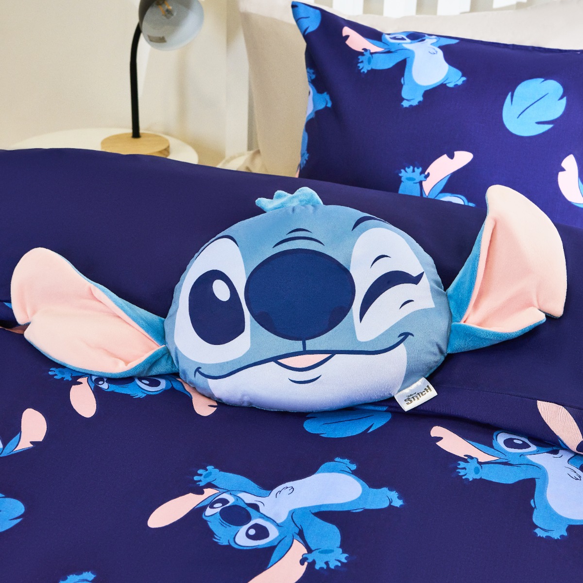 OHS Stitch Shaped Cushion – Blue
