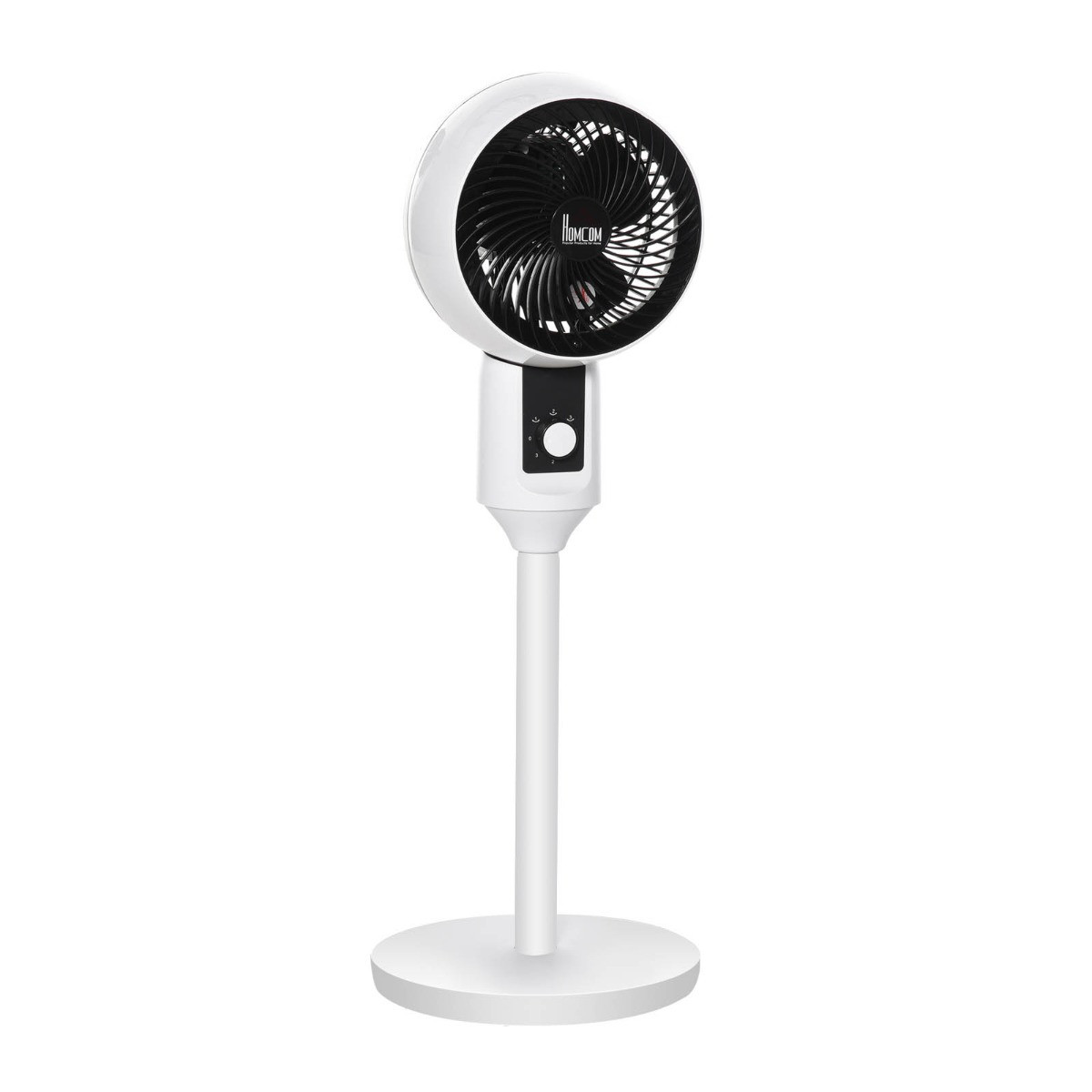 Homcom 32" Oscillating Air Circulator Fan - White>