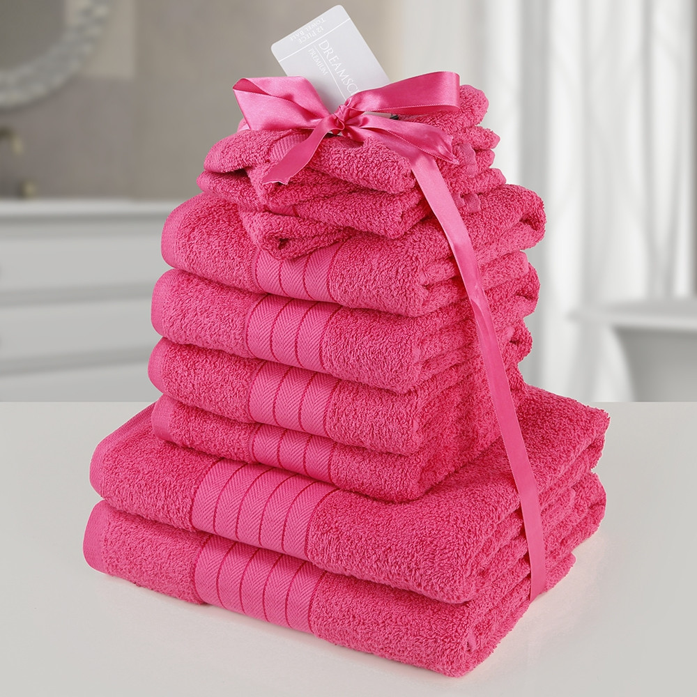 Dreamscene Towel Bale 10 Piece - Pink>
