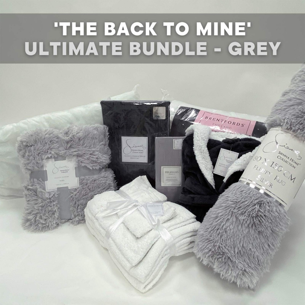 Glam Ultimate Bundle, Grey - Double>