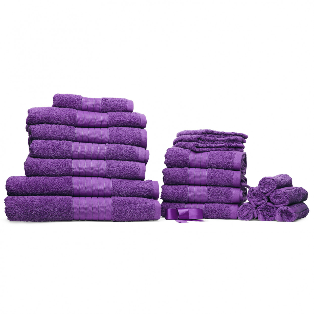 Dreamscene Towel Bale 20 Piece - Purple>