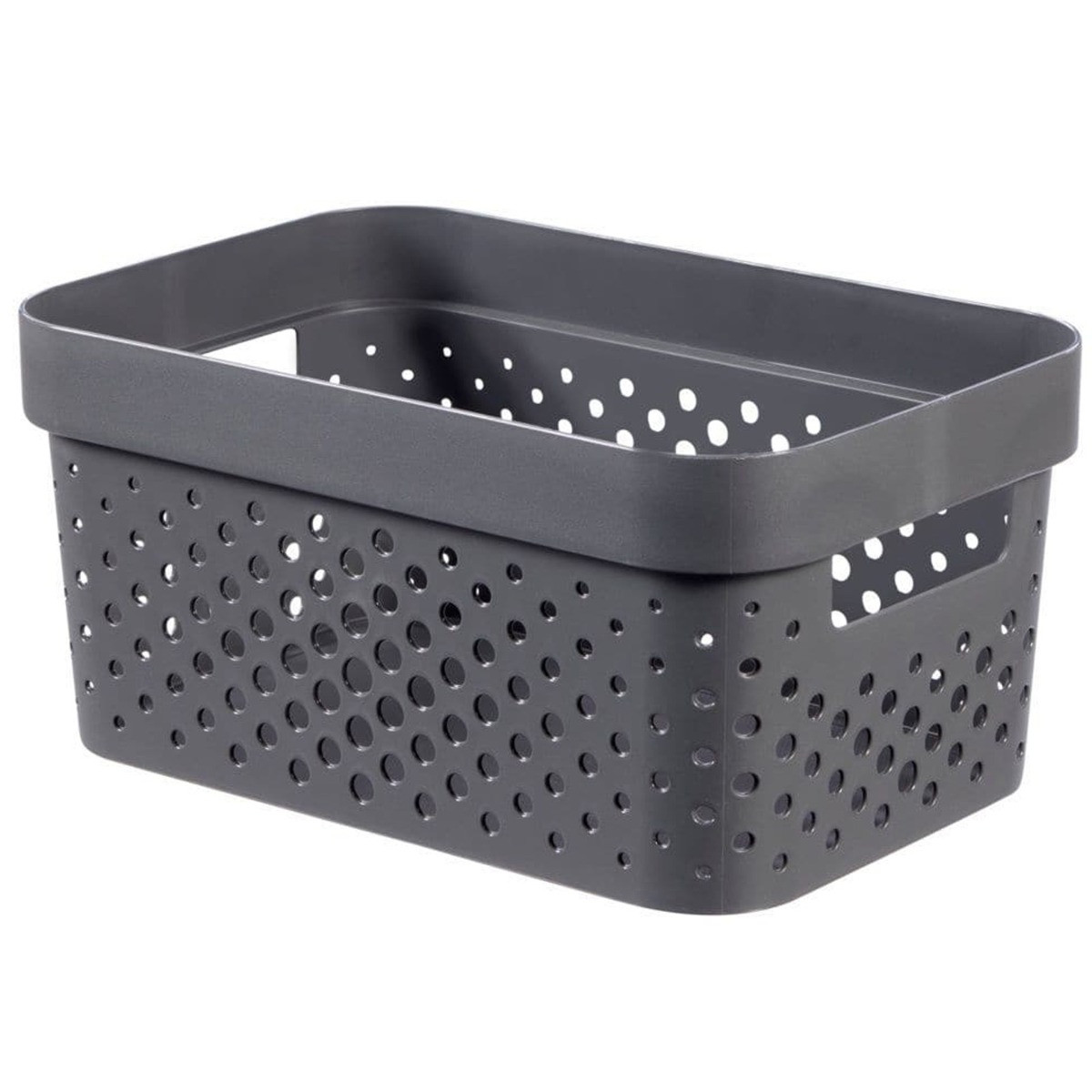 Curver Infinity Dots Box 4.5 Litre - Dark Grey>
