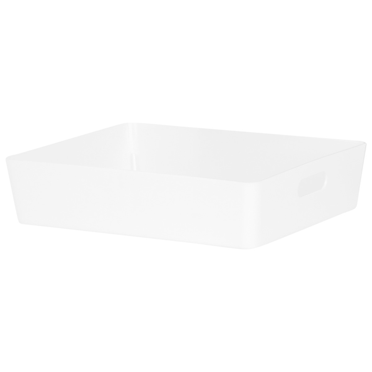 Wham Studio Rectangular Basket 9.01 - Ice White>