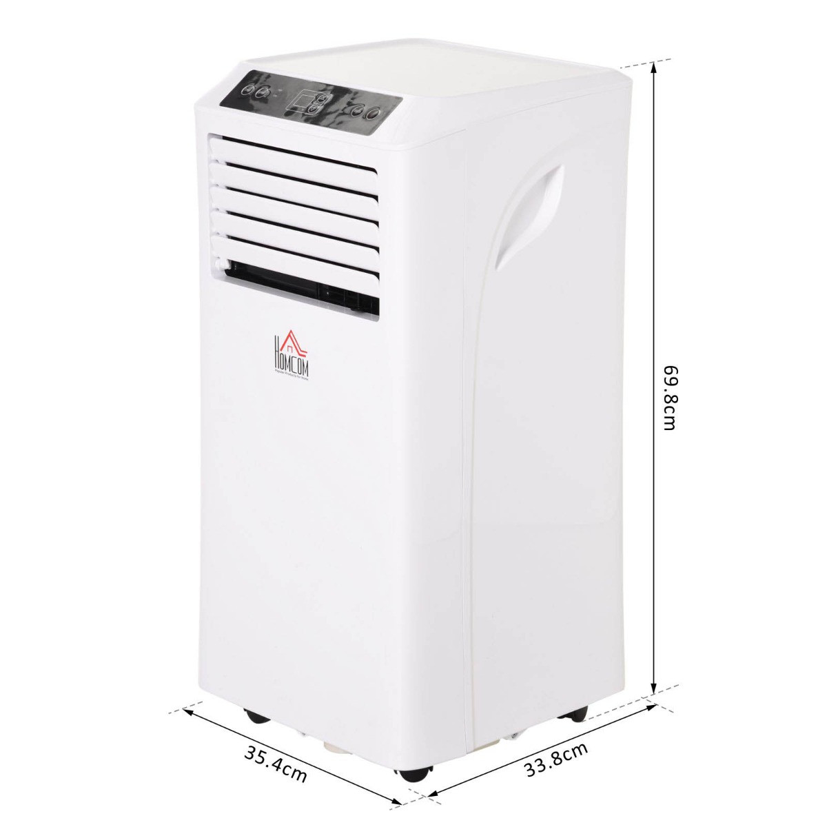 Homcom Portable Air Conditioner With Remote Control, White - 10,000 BTU>