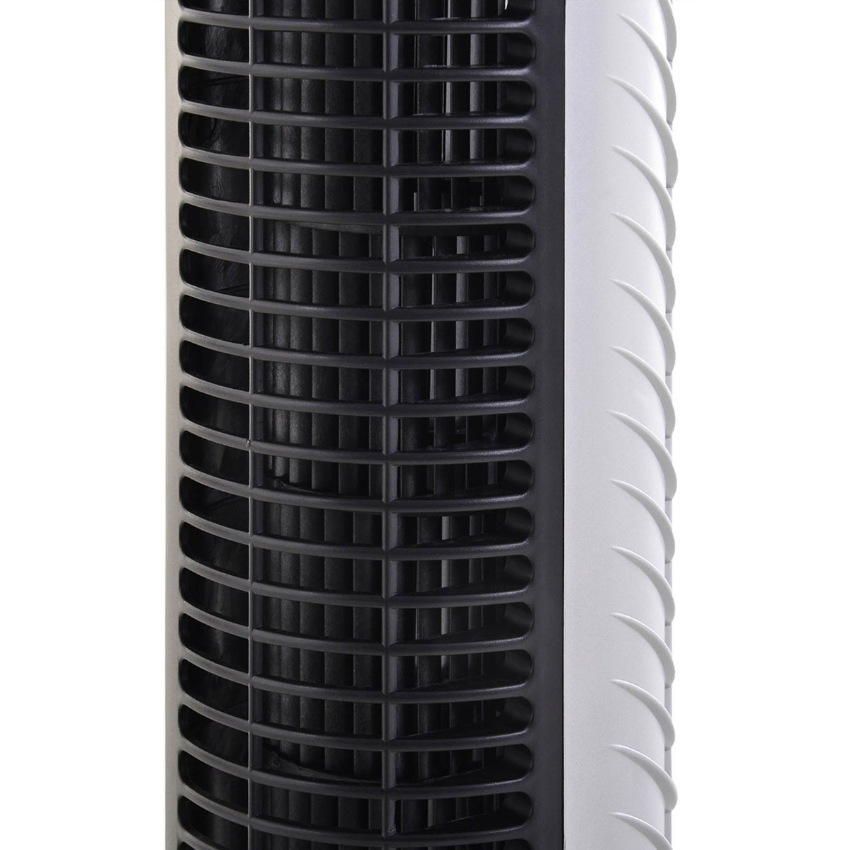 Homcom 30" Oscillating LED Tower Fan - Silver>