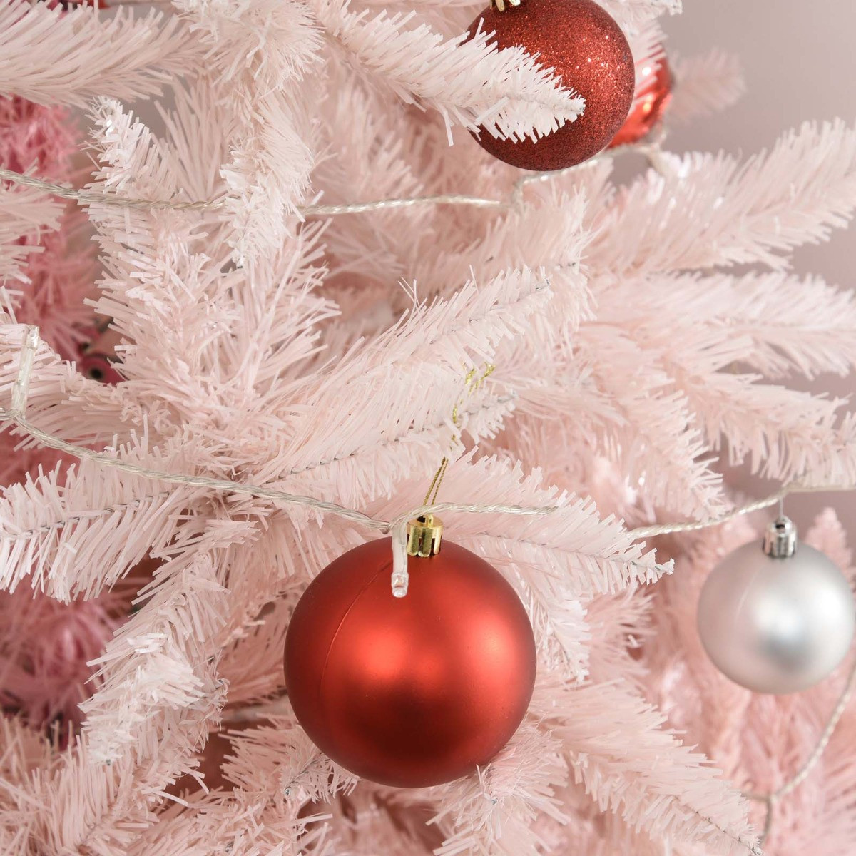 OHS Artificial Christmas Tree, Pink Ombre - 6ft>