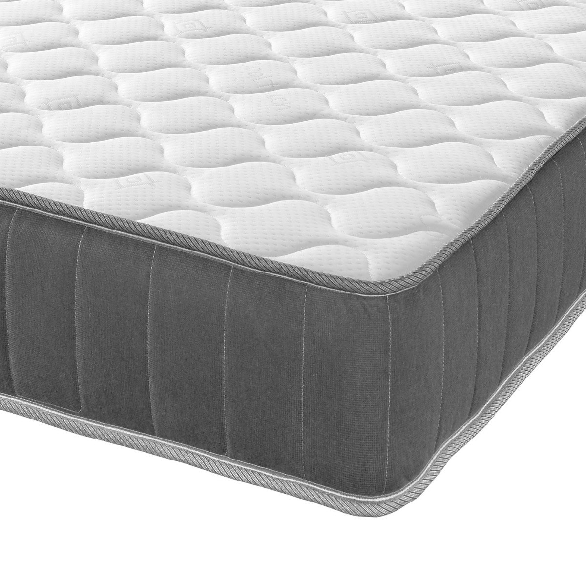 OHS Comfort Quilted Memory Fibre Spring Mattress Double