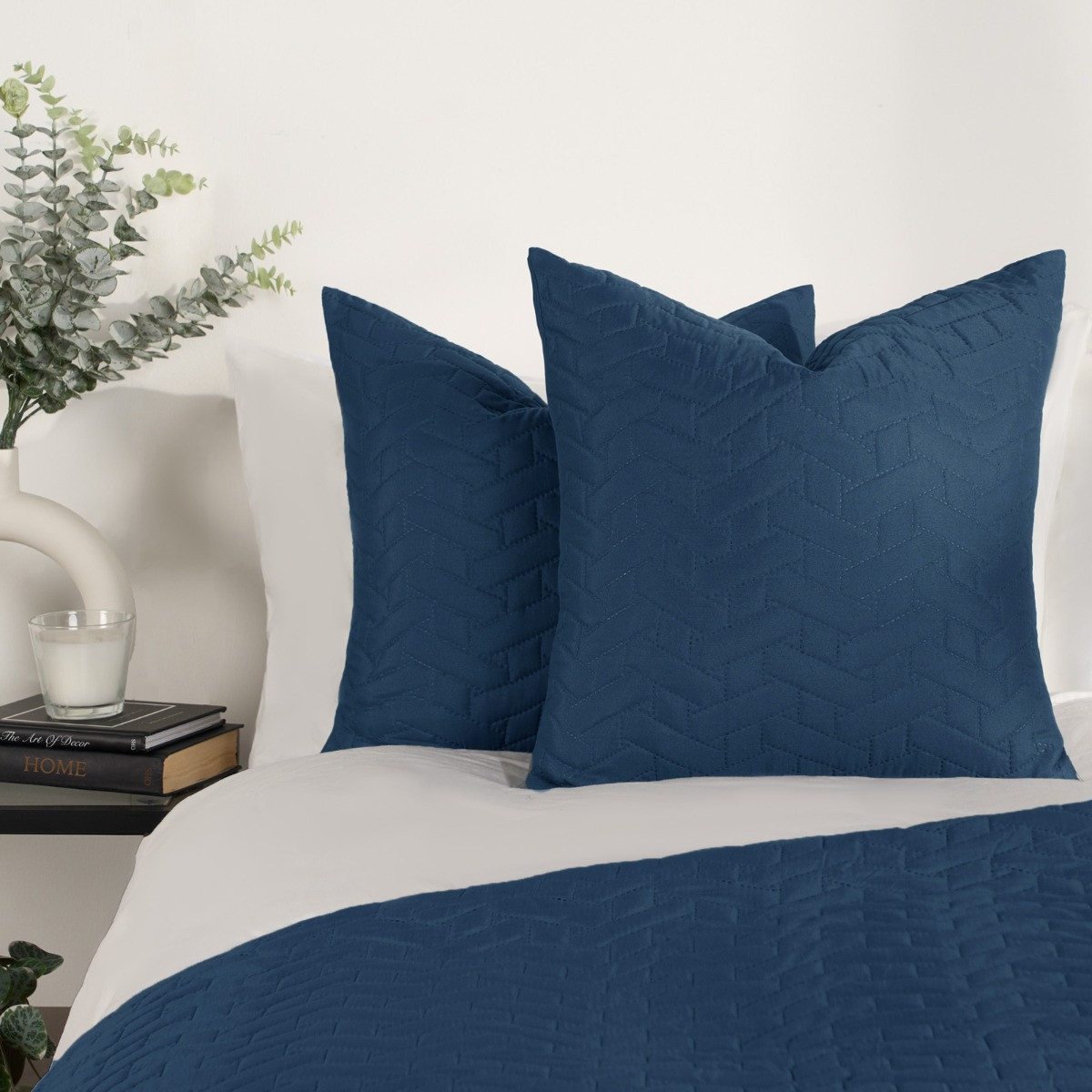 OHS Pinsonic Cushion Covers - Navy Blue>