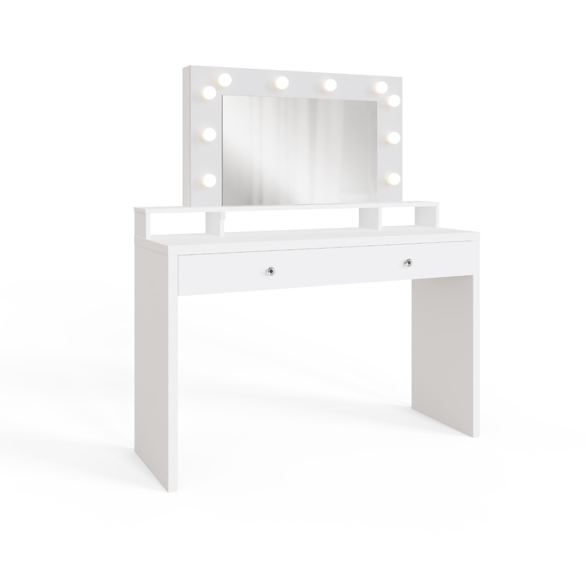 Aurora Dressing Table - White>