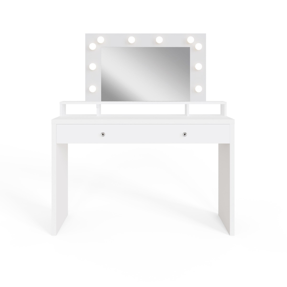 Aurora Dressing Table - White>