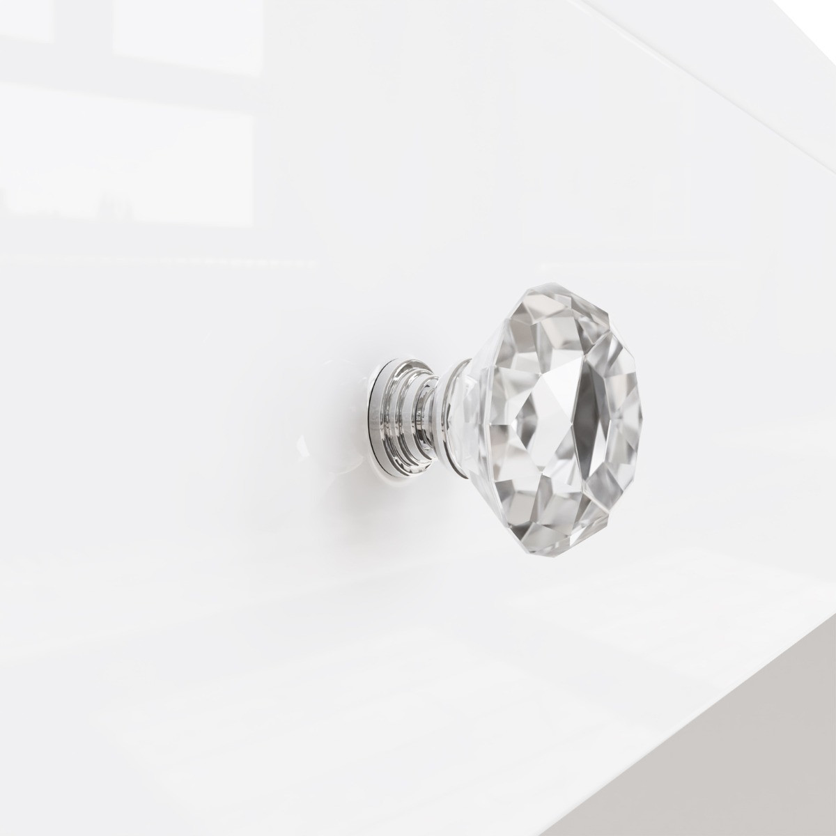 Aurora Dressing Table - White>