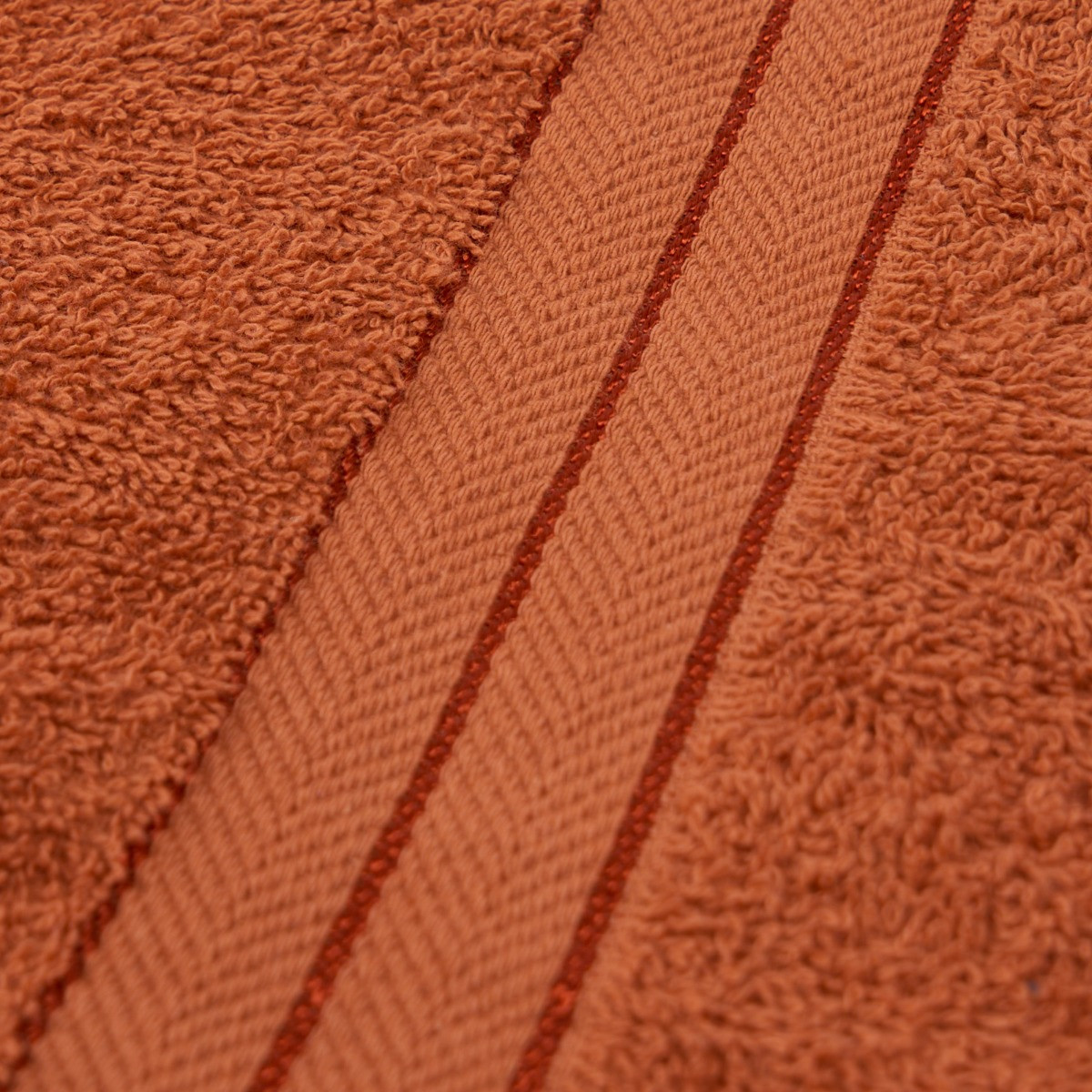 OHS 100% Cotton Hand Towel , Burnt Orange - 1PC>