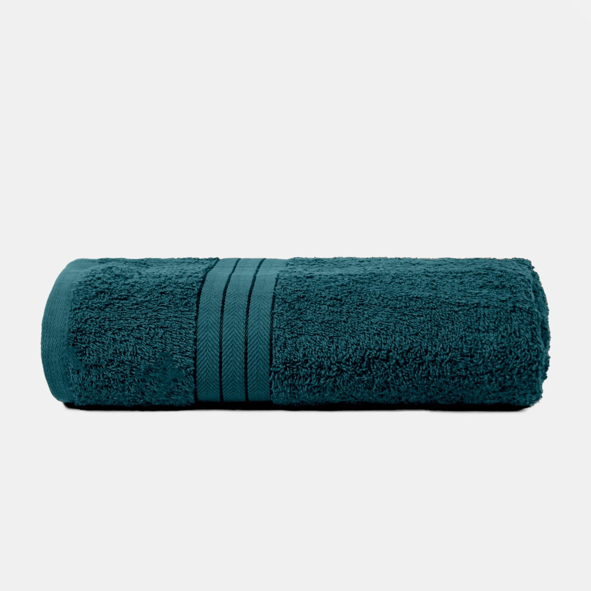 OHS 100% Cotton Bath Towel , Dark Teal - 1PC>