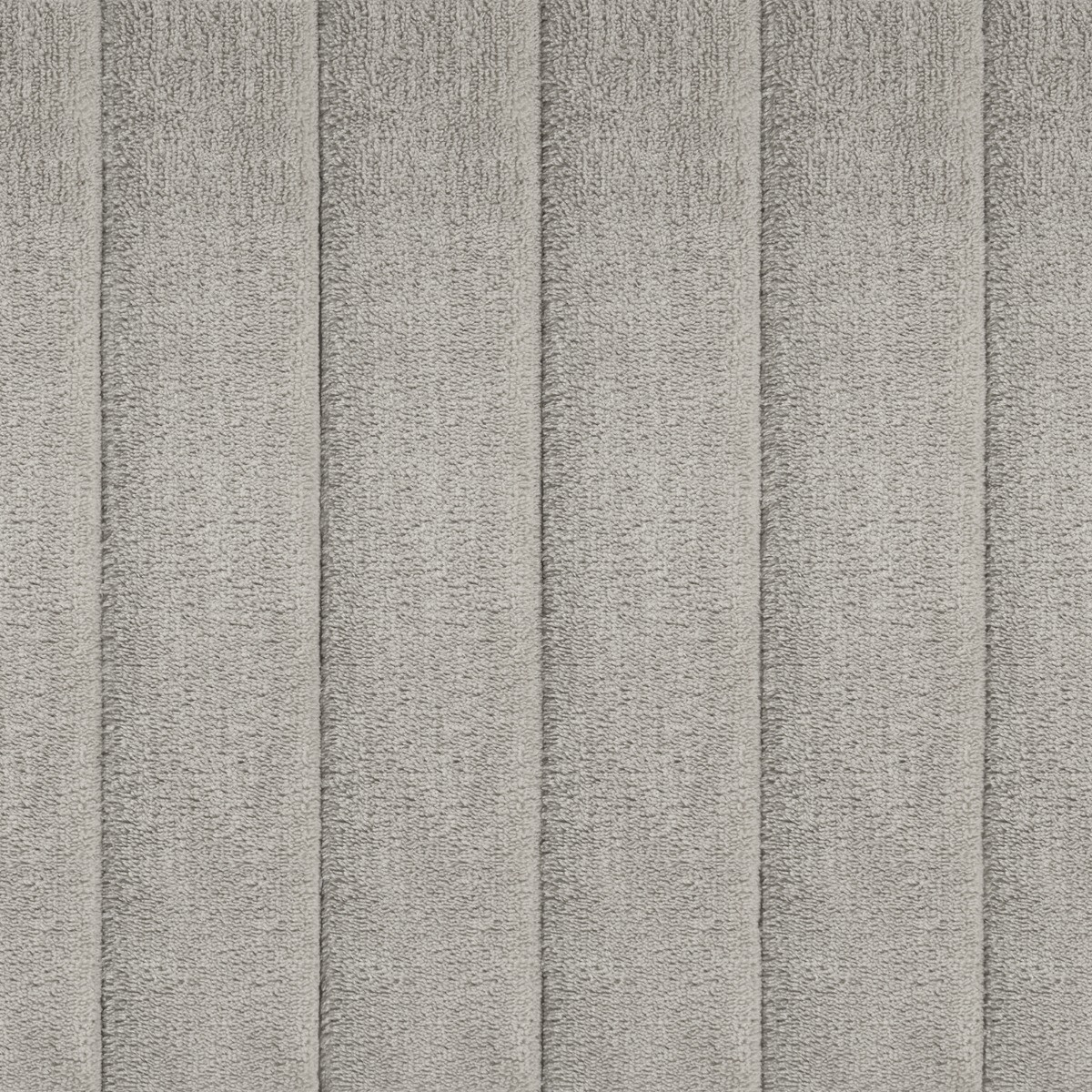 OHS Thick Ribbed Foam Bath Mat - Grey>