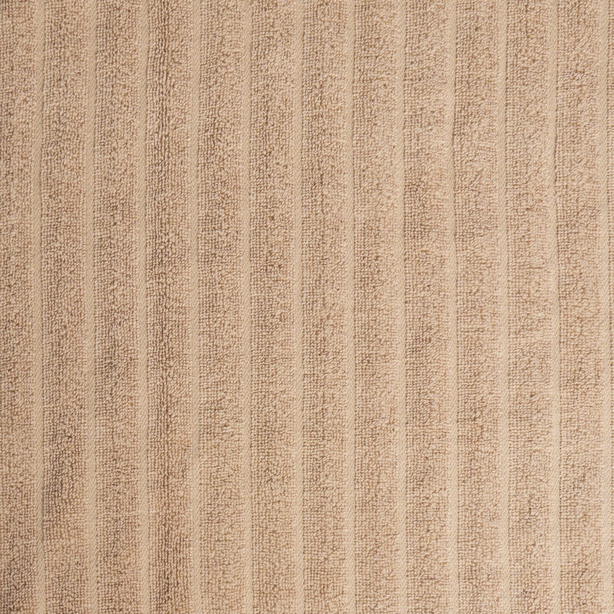 OHS 100% Cotton Ribbed Textured Towel - Natural>