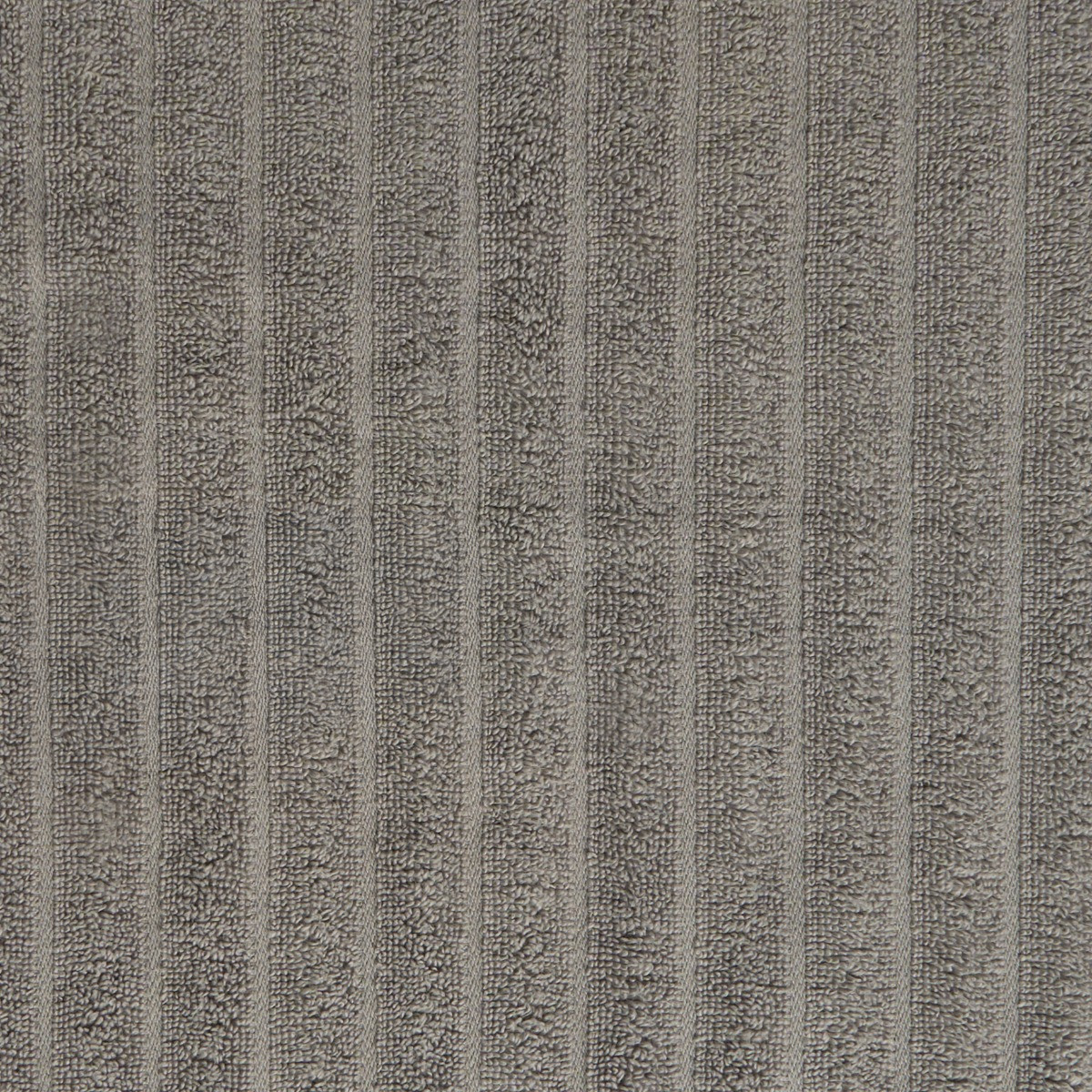 OHS 100% Cotton Ribbed Textured Towel - Grey>