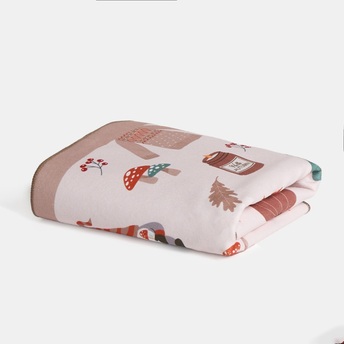 OHS Autumn Gonk Bath Towel - Natural>