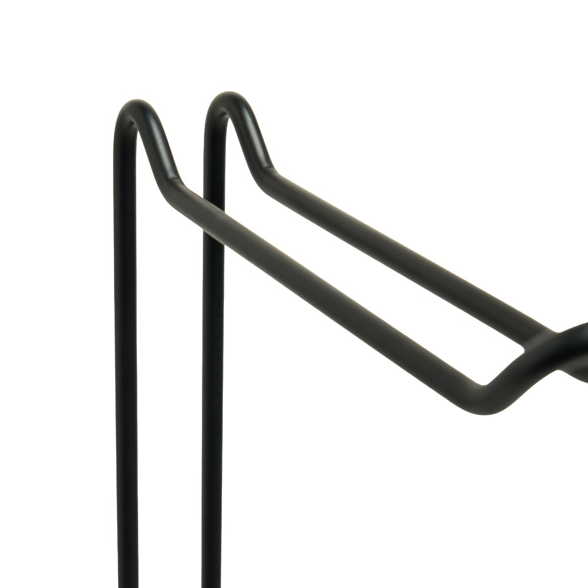 OHS Wire Toilet Roll Stand - Black>