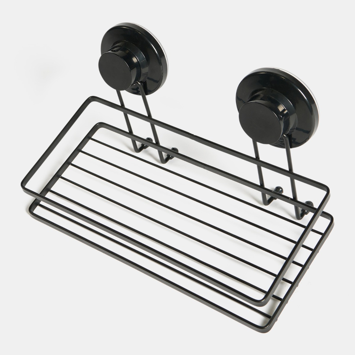 OHS Suction Shower Caddy - Black>