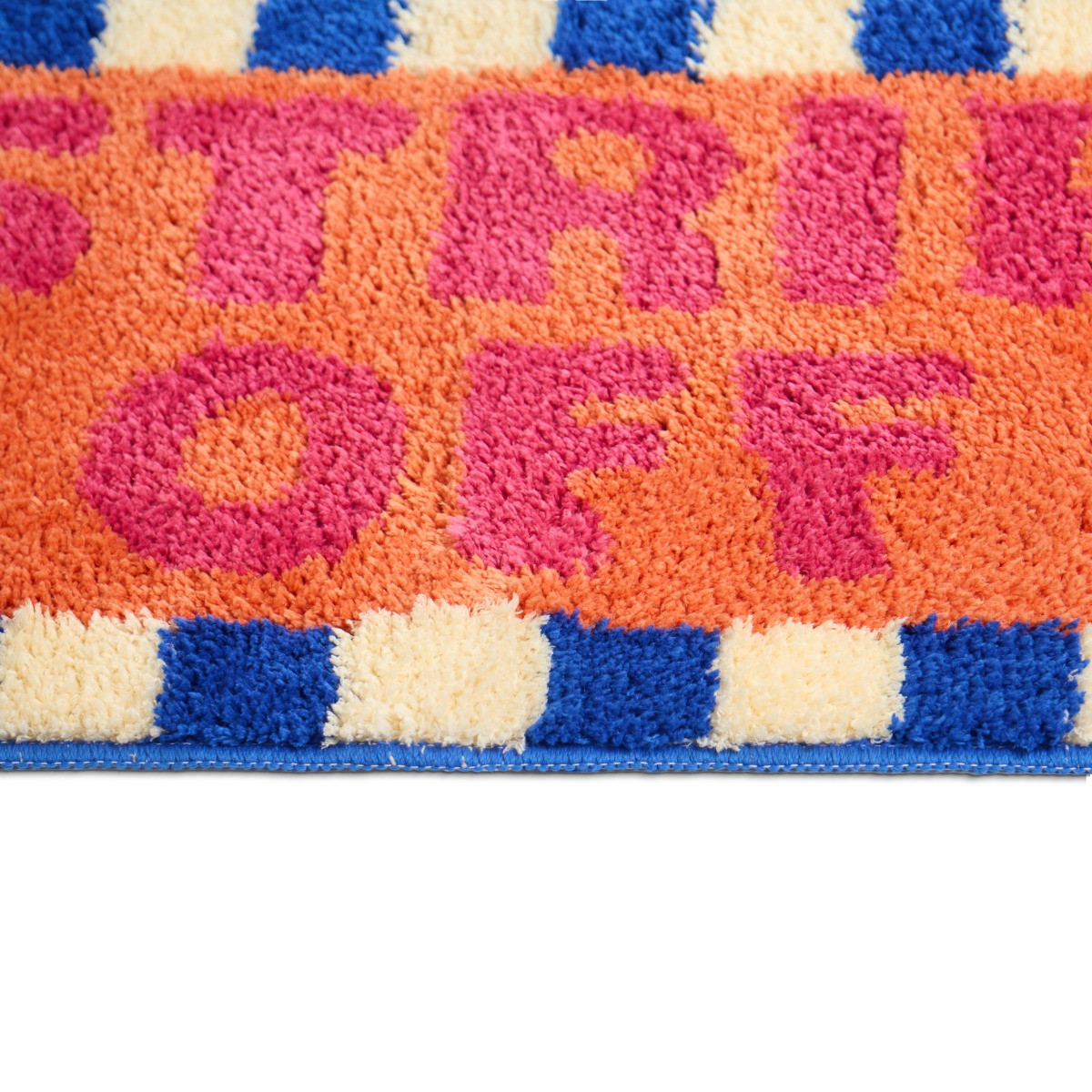 OHS Strip Off Tufted Bath Mat - Multi>