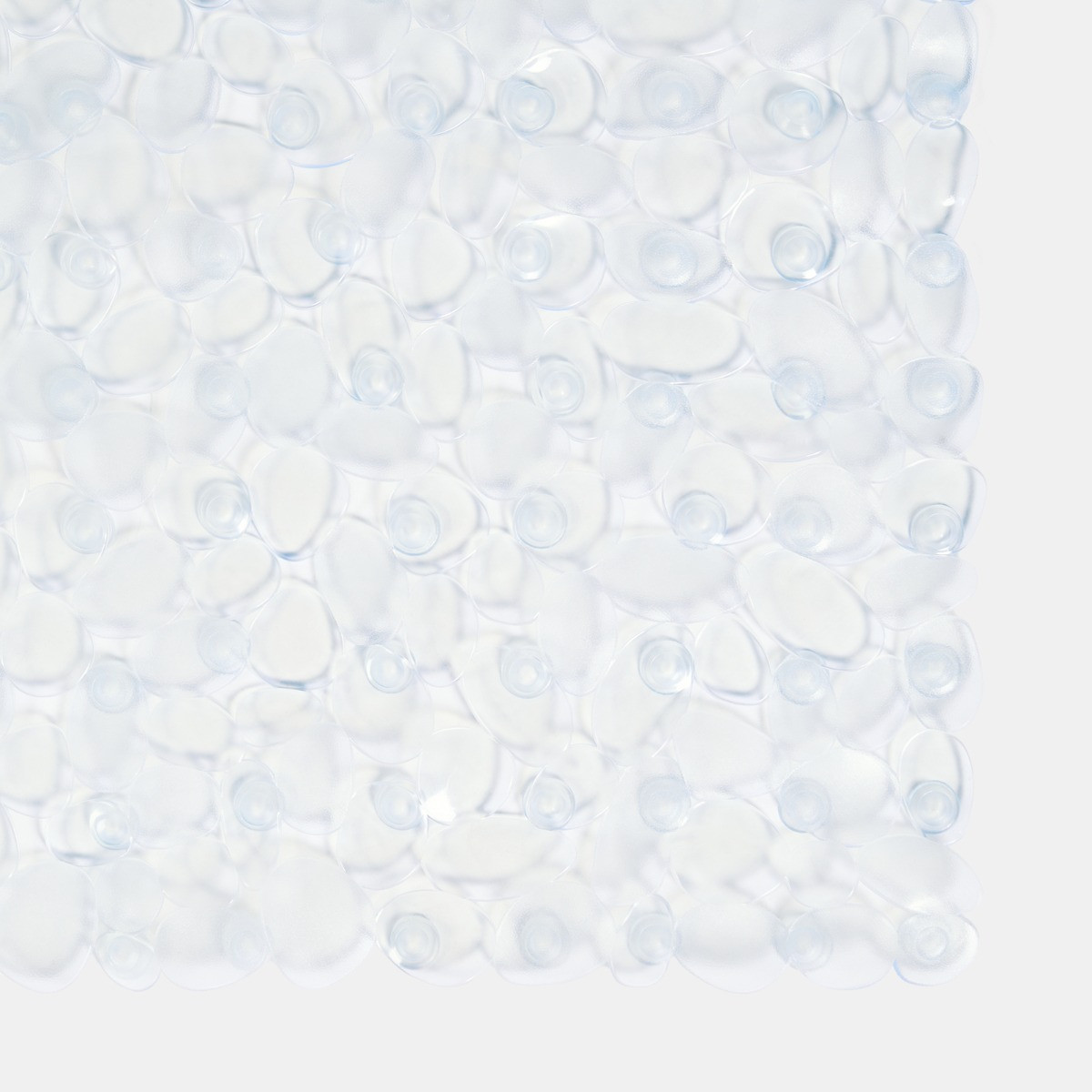 OHS Square PVC Non Slip Shower Mat - Clear>