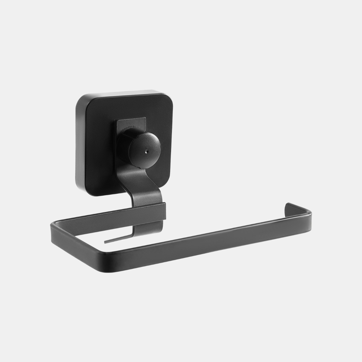 OHS Suction Toilet Roll Holder - Black>