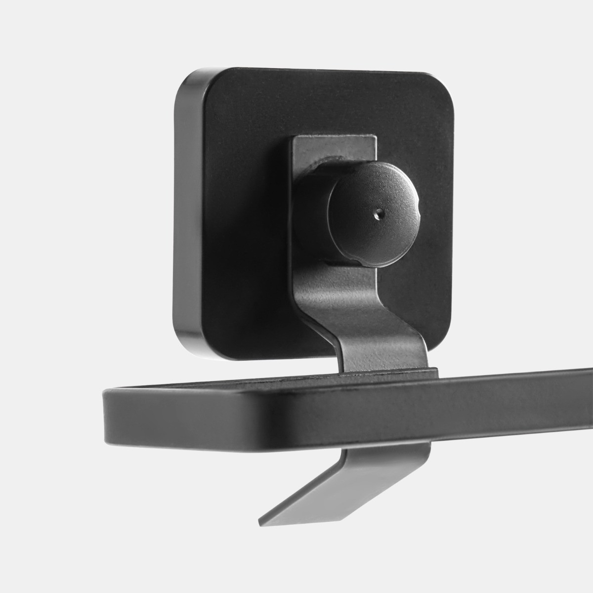 OHS Suction Toilet Roll Holder - Black>