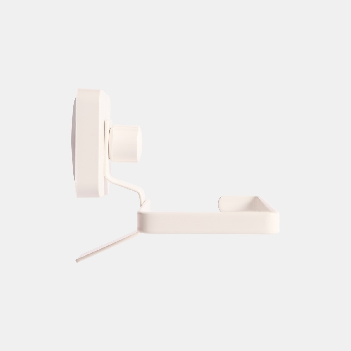 OHS Suction Toilet Roll Holder - White>