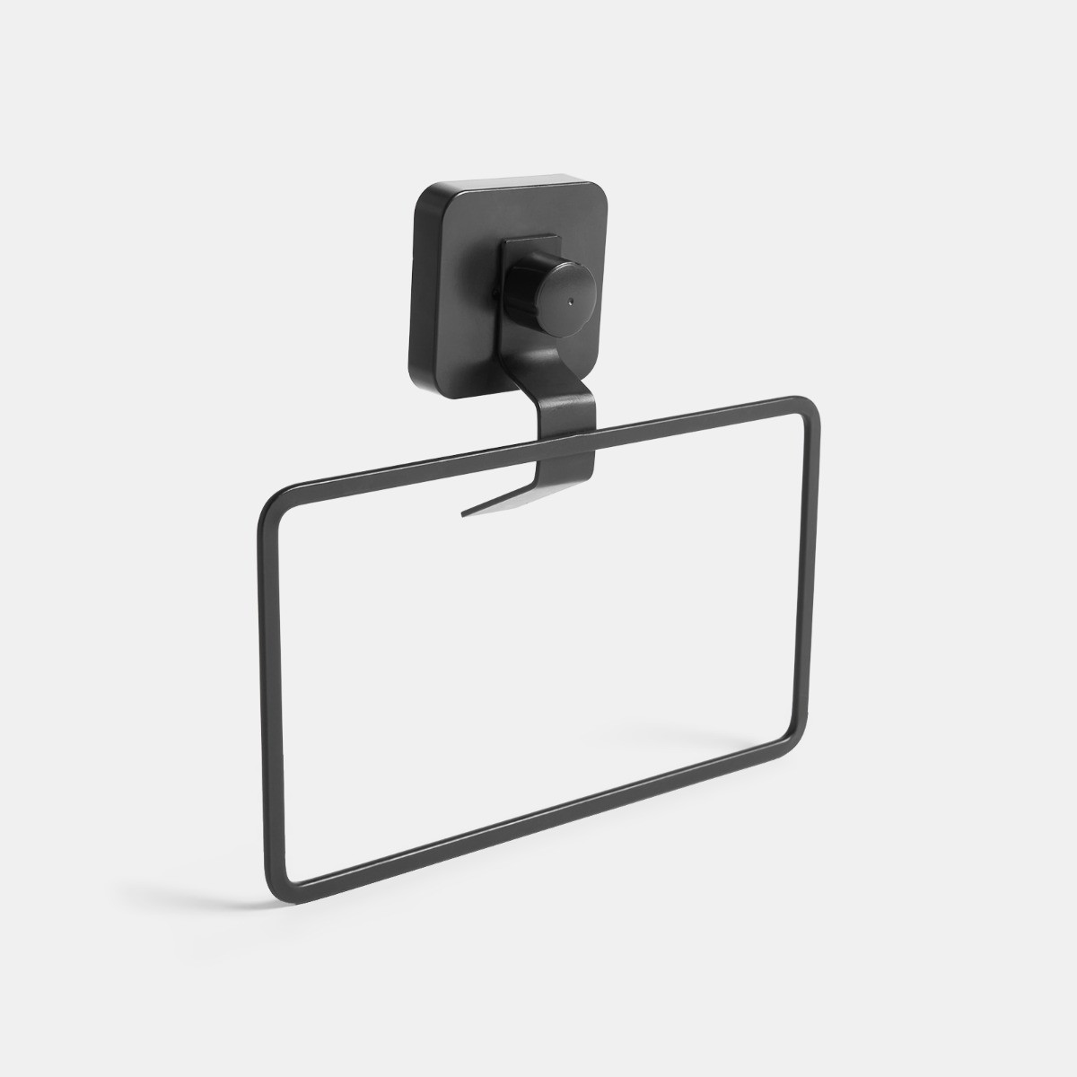 OHS Suction Towel Ring - Black>