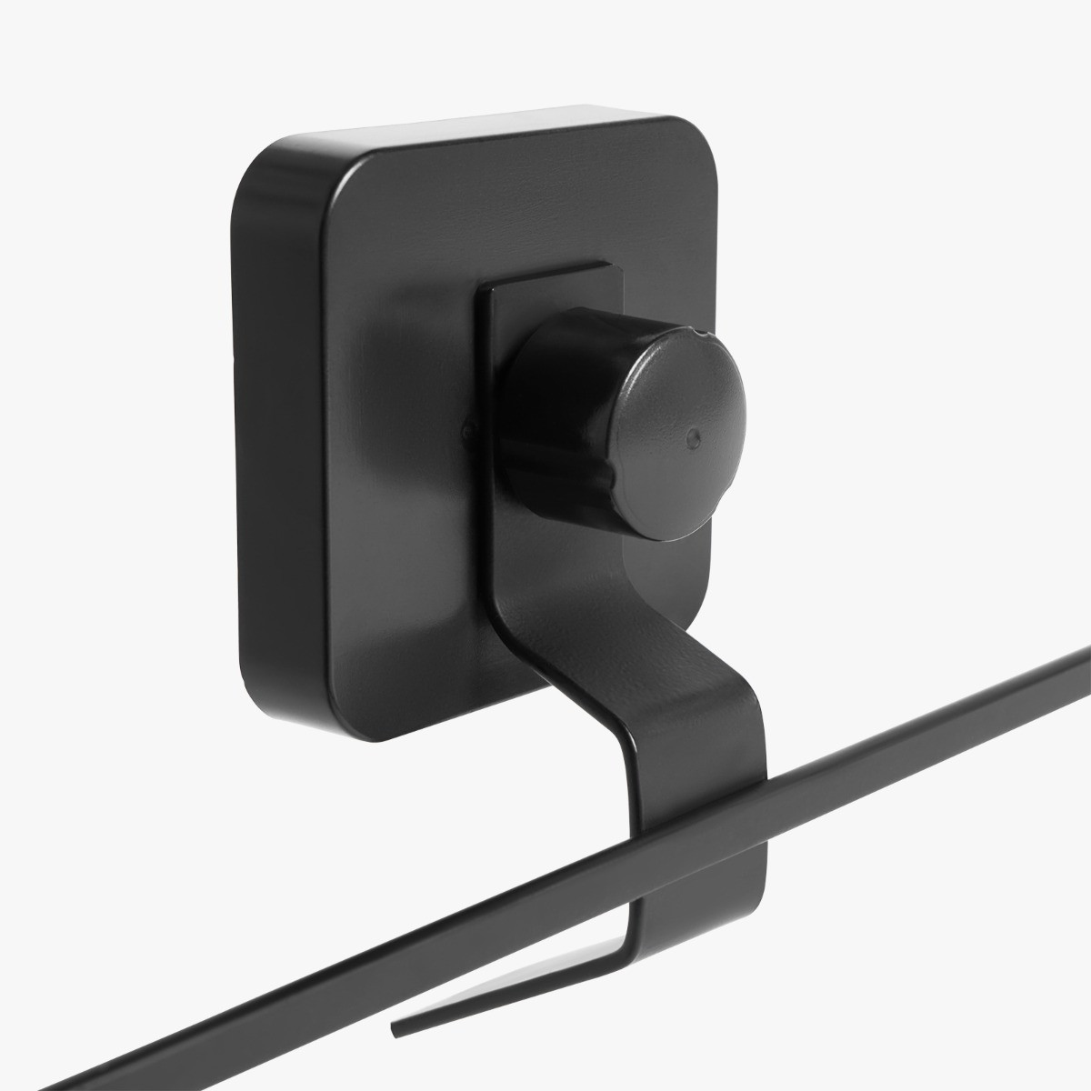 OHS Suction Towel Ring - Black>