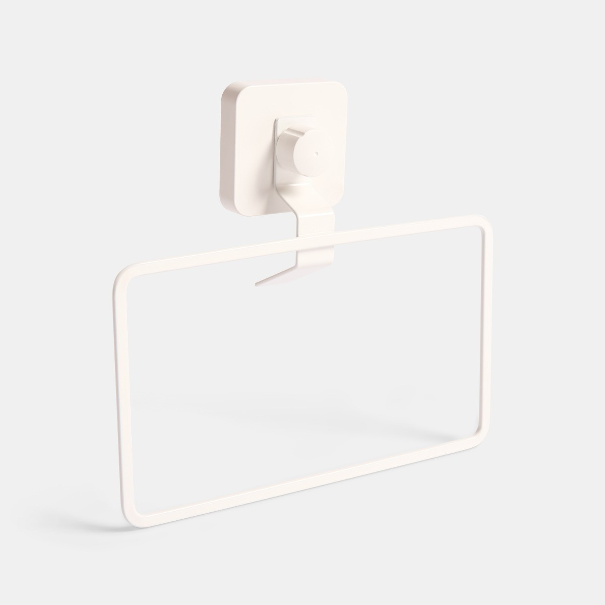 OHS Suction Towel Ring - White>