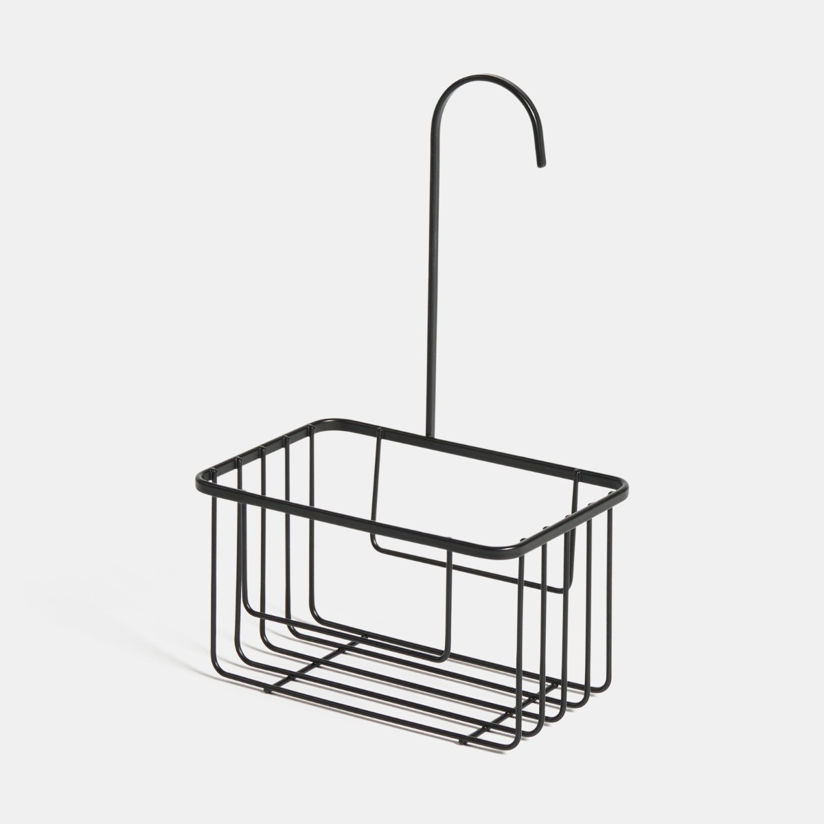 OHS Over The Door Shower Caddy - Black>