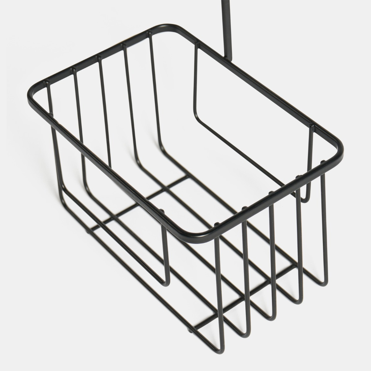 OHS Over The Door Shower Caddy - Black>