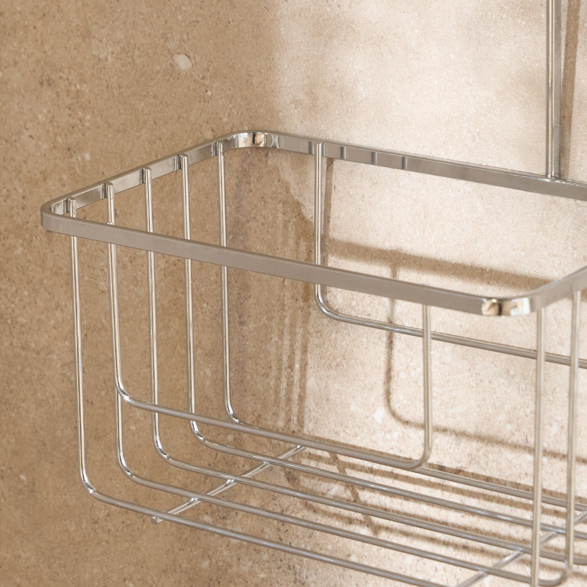 OHS Over The Door Shower Caddy - Silver>
