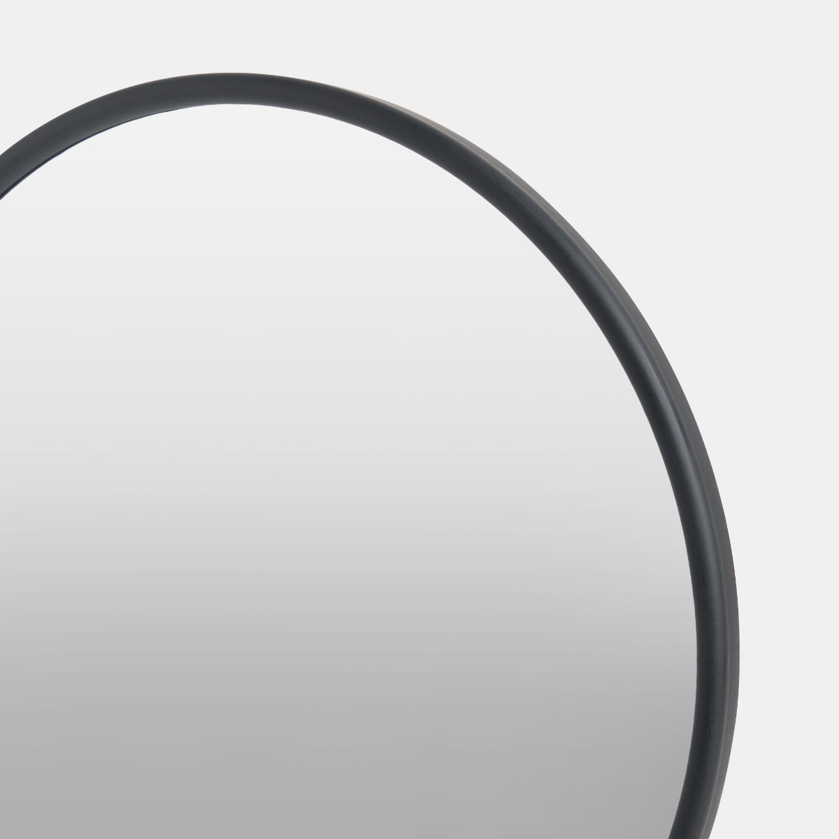 OHS Round Mirror - Black>