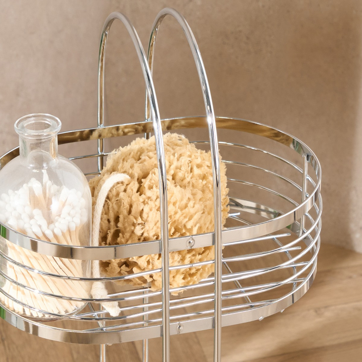 OHS 3-Tier Bathroom Caddy - Silver>