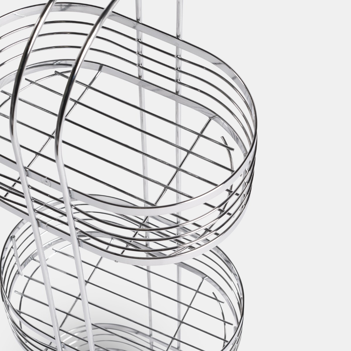 OHS 3-Tier Bathroom Caddy - Silver>