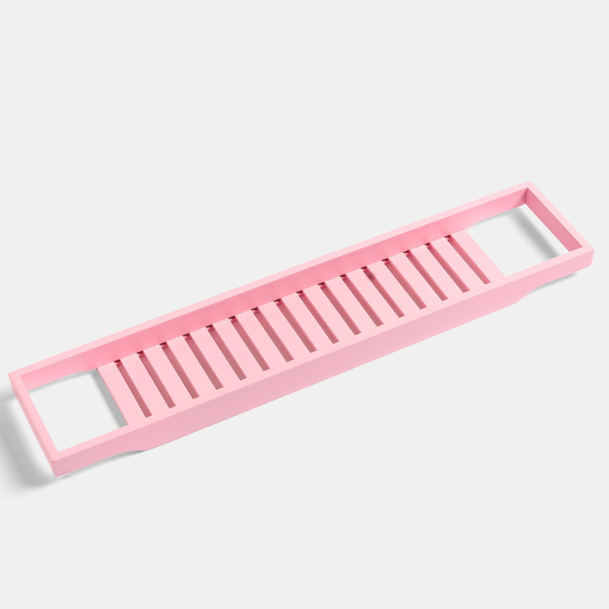 OHS Bamboo Bath Rack - Pink>