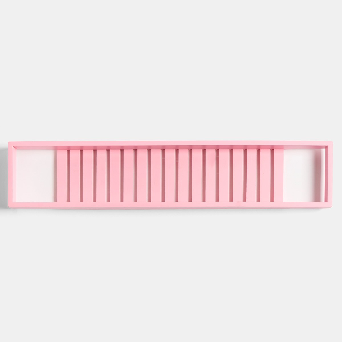 OHS Bamboo Bath Rack - Pink>