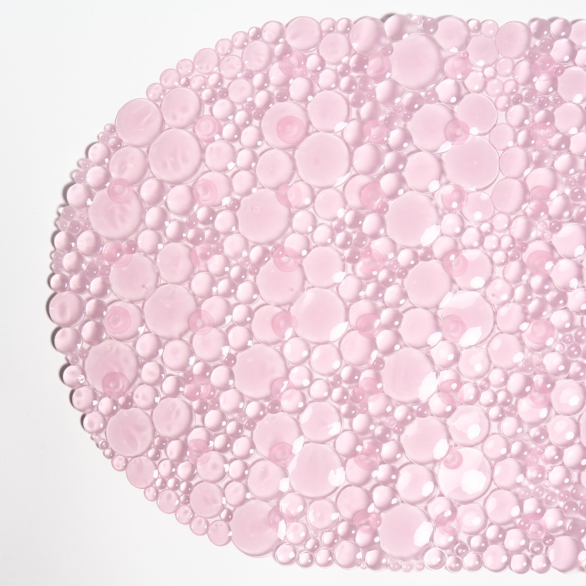 OHS PVC Non Slip Bath Mat - Pink>