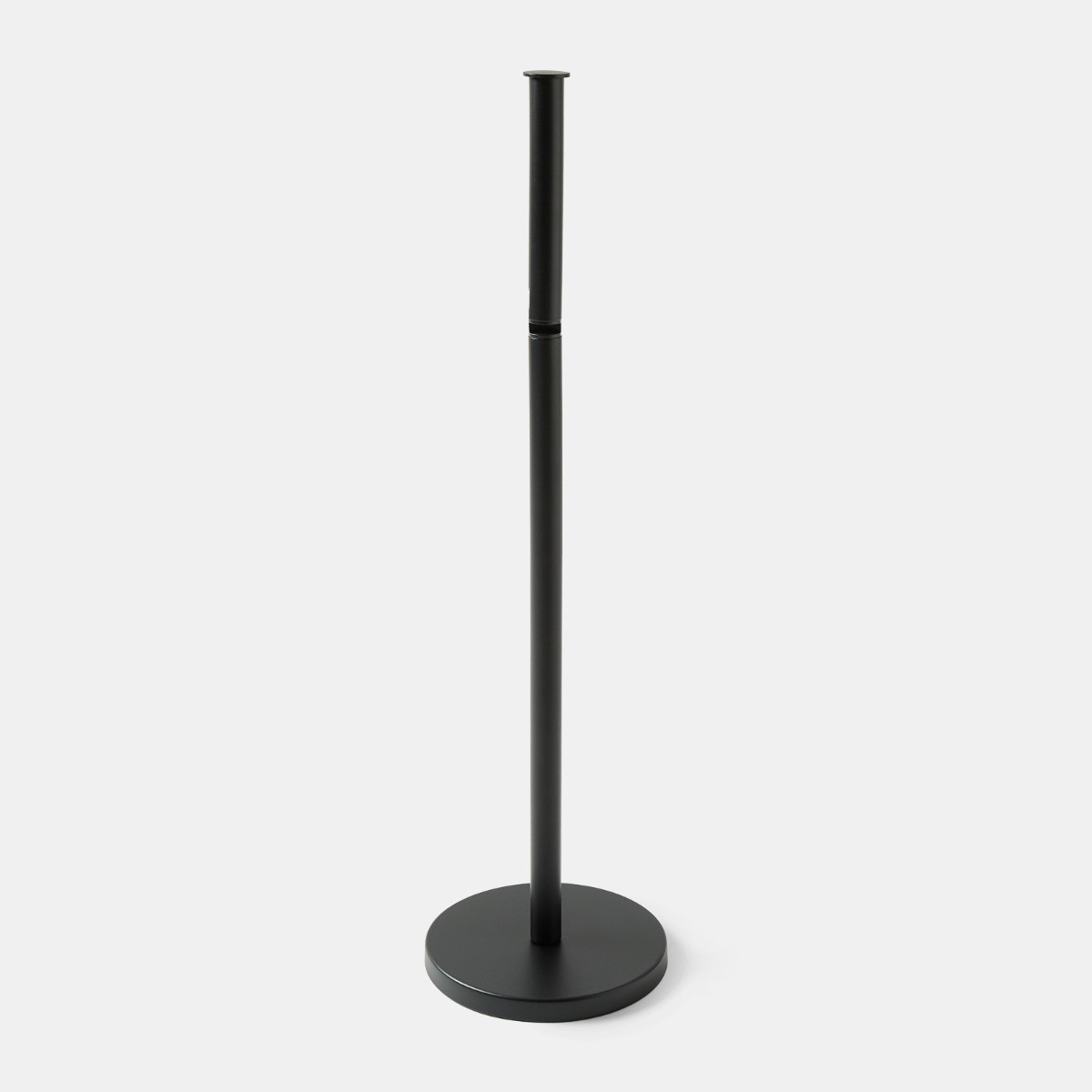 OHS Modern Freestanding Toilet Roll Holder - Black>